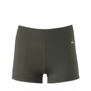 Tracksmith Bell Lap Shorts in olive 
3" tights